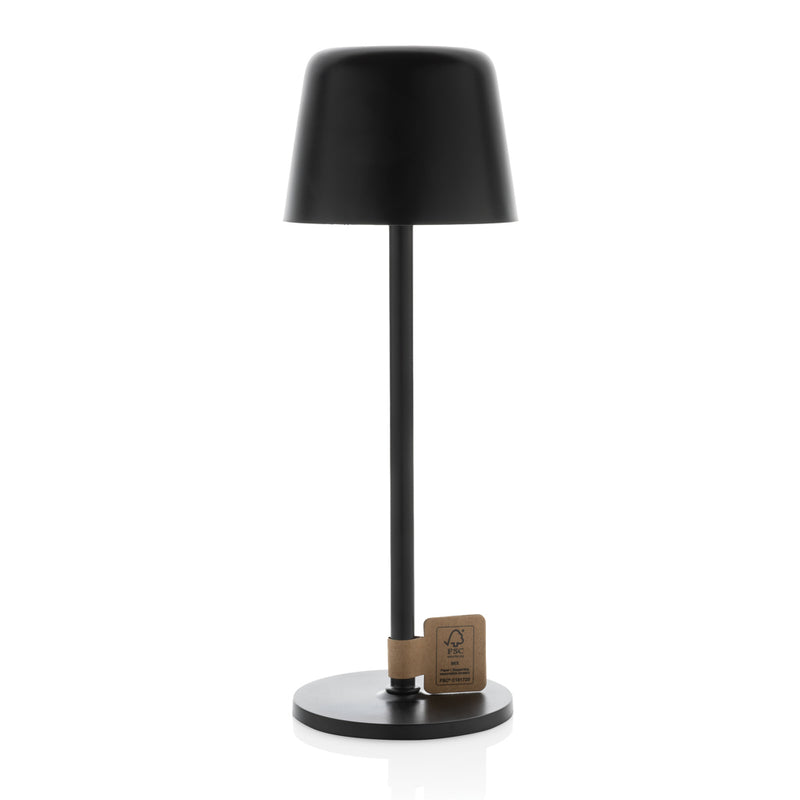 Load image into Gallery viewer, Zenic RCS recycled plastic USB re-chargable table lamp - Custom Wood Designs
