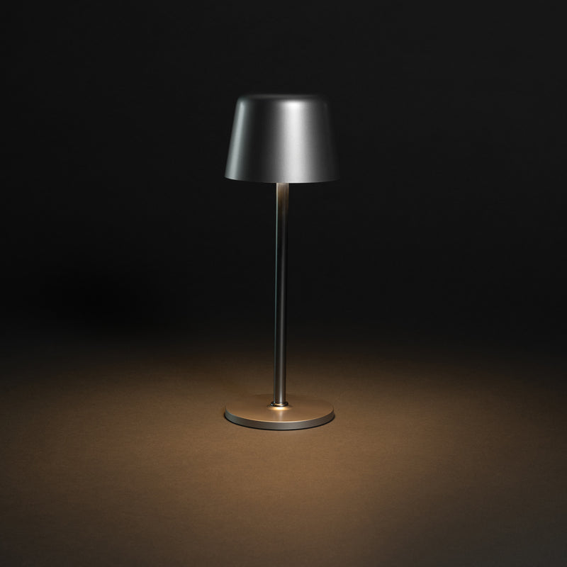Load image into Gallery viewer, Zenic RCS recycled plastic USB re-chargable table lamp - Custom Wood Designs
