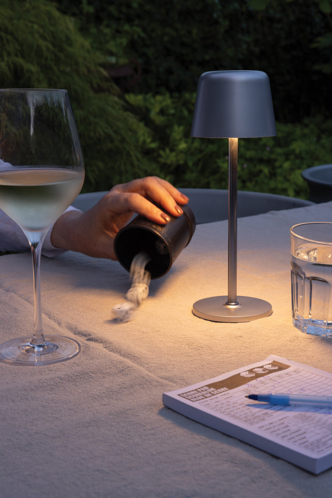 Load image into Gallery viewer, Zenic RCS recycled plastic USB re-chargable table lamp - Custom Wood Designs
