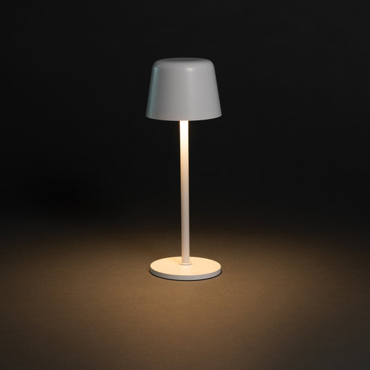 Zenic RCS recycled plastic USB re-chargable table lamp - Custom Wood Designs