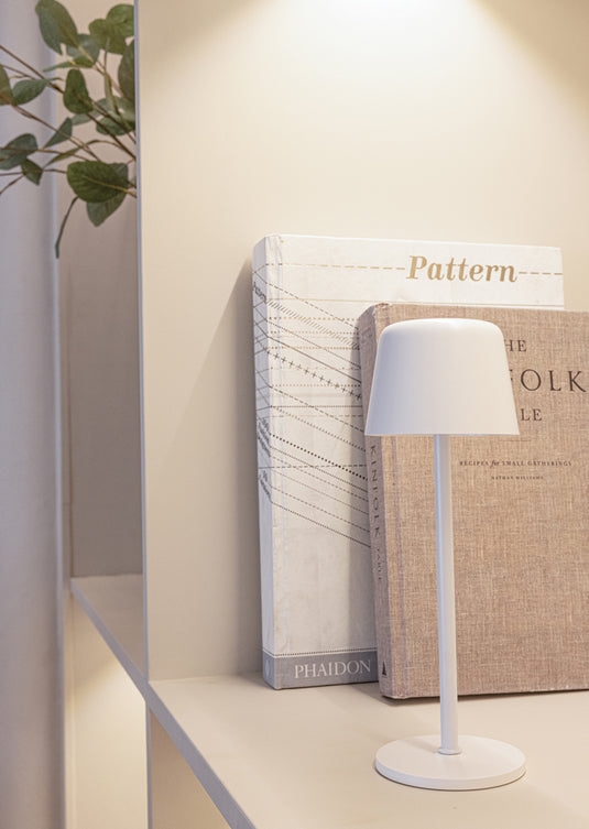 Zenic RCS recycled plastic USB re-chargable table lamp - Custom Wood Designs