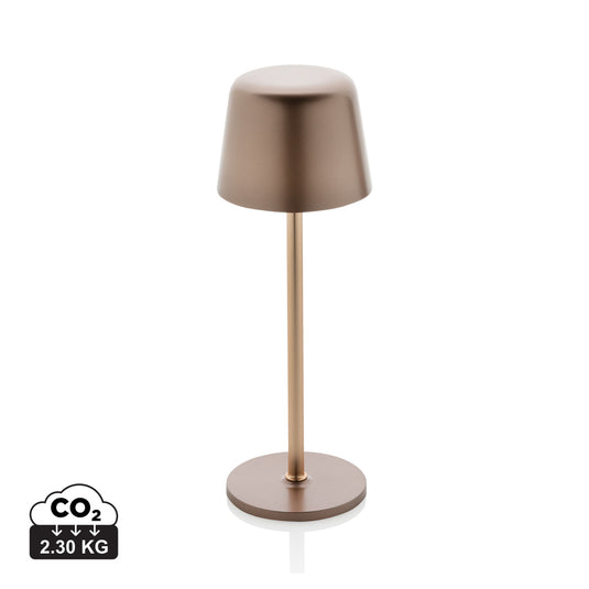 Zenic RCS recycled plastic USB re-chargable table lamp - Custom Wood Designs
