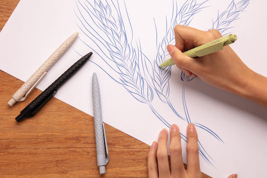 Wheat straw pen - Custom Wood Designs