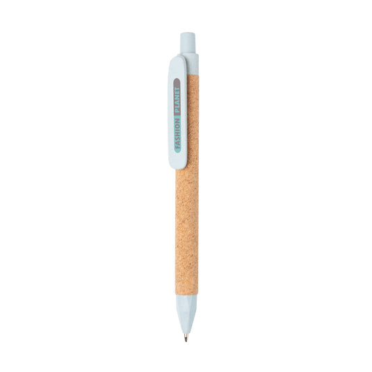 Write wheatstraw and cork pen - Custom Wood Designs