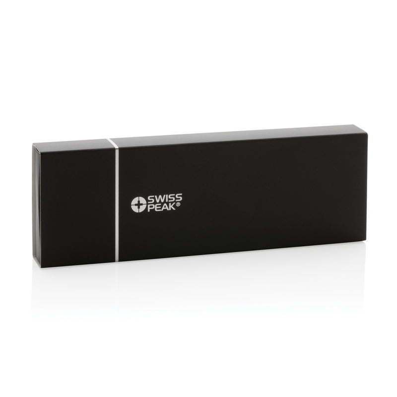 Load image into Gallery viewer, Swiss Peak deluxe pen set in PU pouch - Custom Wood Designs
