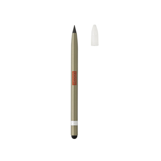 Aluminum inkless pen with eraser - Custom Wood Designs