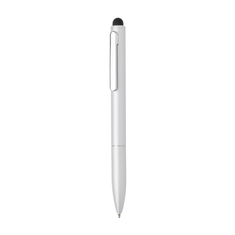 Load image into Gallery viewer, Kymi RCS certified recycled aluminium pen with stylus - Custom Wood Designs

