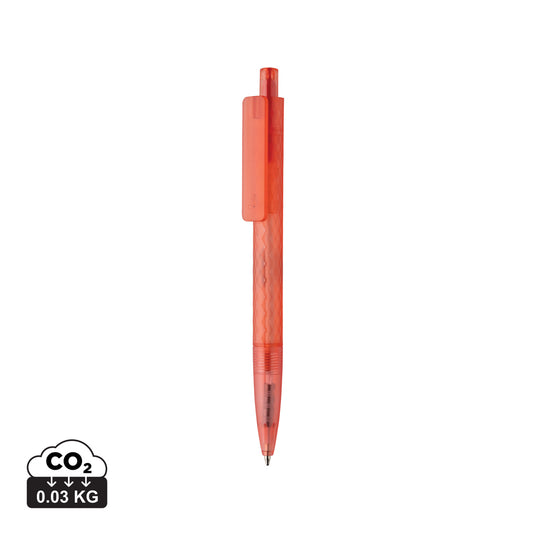 X3 GRS recycled PC plastic pen frosted - Custom Wood Designs