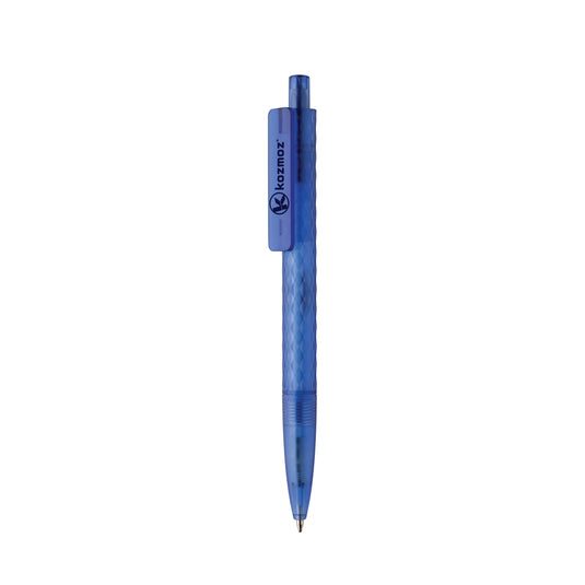 X3 GRS recycled PC plastic pen frosted - Custom Wood Designs
