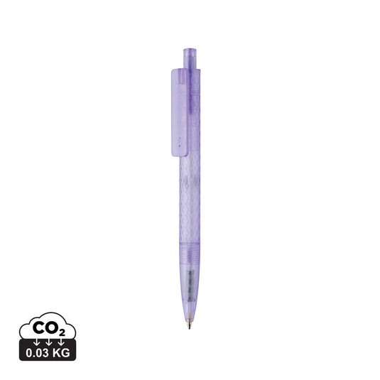 X3 GRS recycled PC plastic pen frosted - Custom Wood Designs