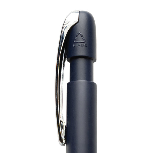 Glide GRS certified R-ABS Metal Clip Pen - Custom Wood Designs Glide GRS certified R-ABS Metal Clip Pen