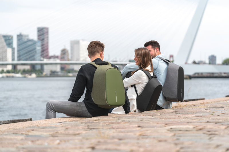 Load image into Gallery viewer, Bobby Hero Regular, Anti-theft backpack - Custom Wood Designs
