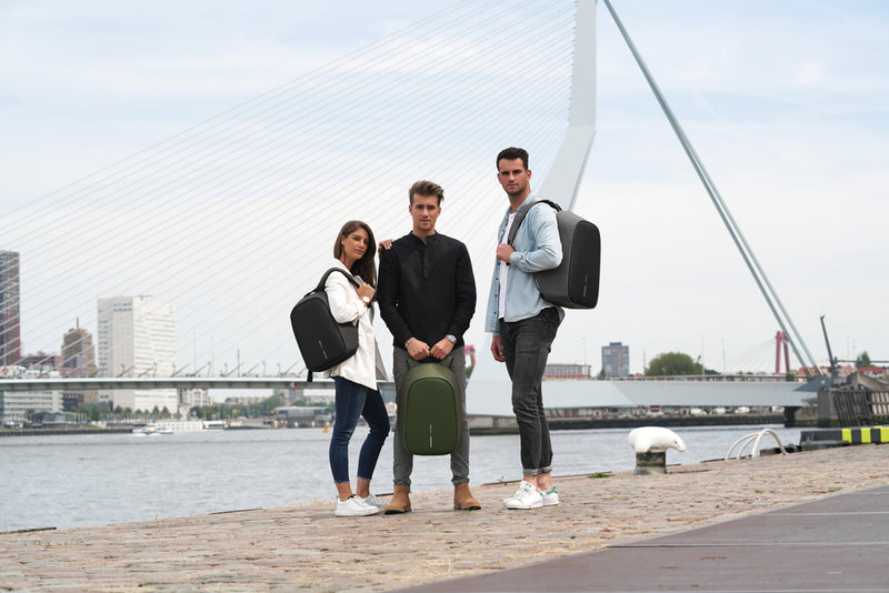 Load image into Gallery viewer, Bobby Hero Regular, Anti-theft backpack - Custom Wood Designs
