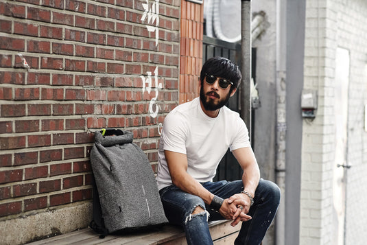 Urban anti-theft cut-proof backpack - Custom Wood Designs