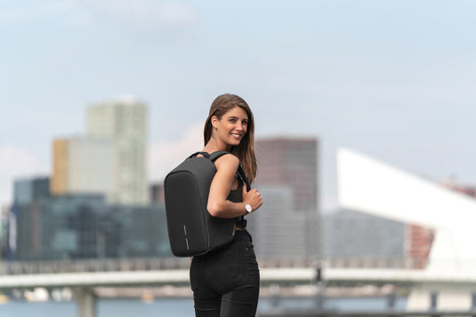 Bobby Hero Small, Anti-theft backpack - Custom Wood Designs