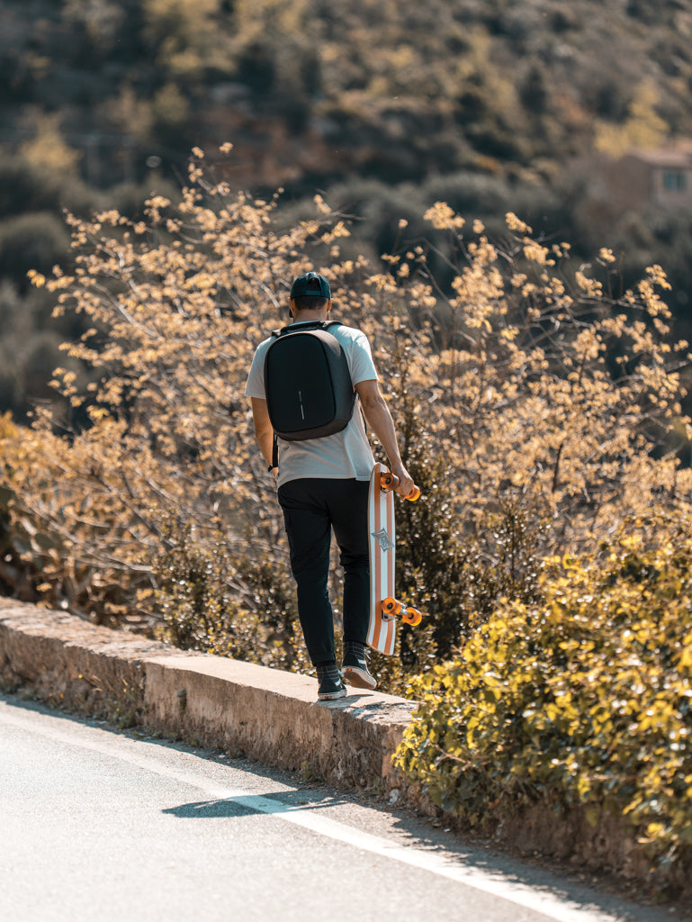 Load image into Gallery viewer, Bobby Hero Small, Anti-theft backpack - Custom Wood Designs
