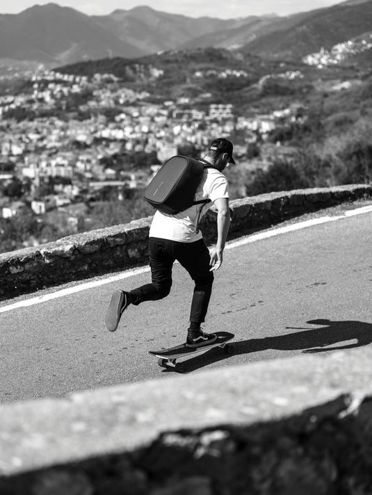 Bobby Hero Small, Anti-theft backpack - Custom Wood Designs