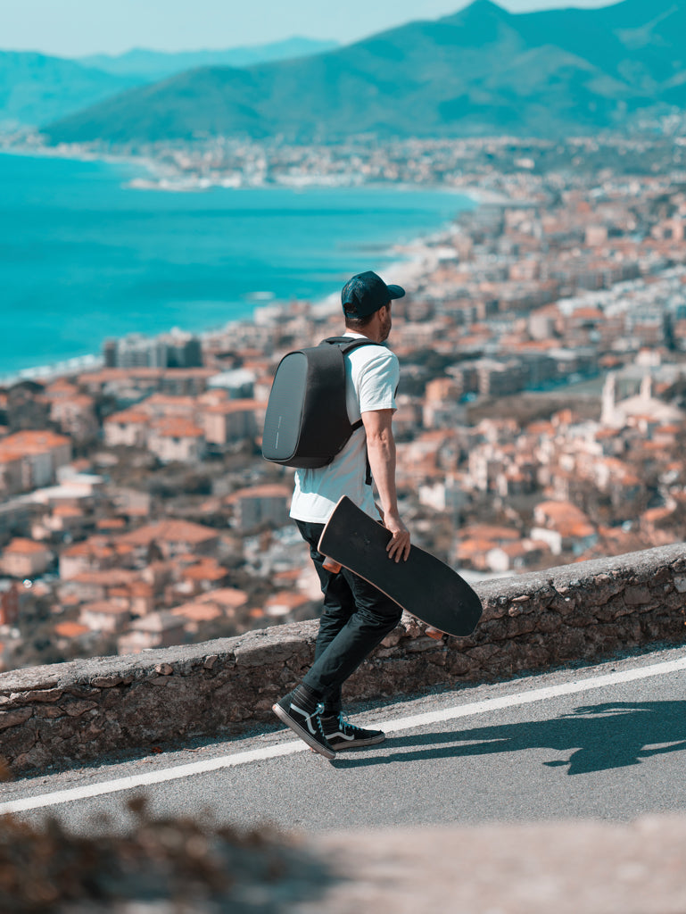 Load image into Gallery viewer, Bobby Hero Small, Anti-theft backpack - Custom Wood Designs
