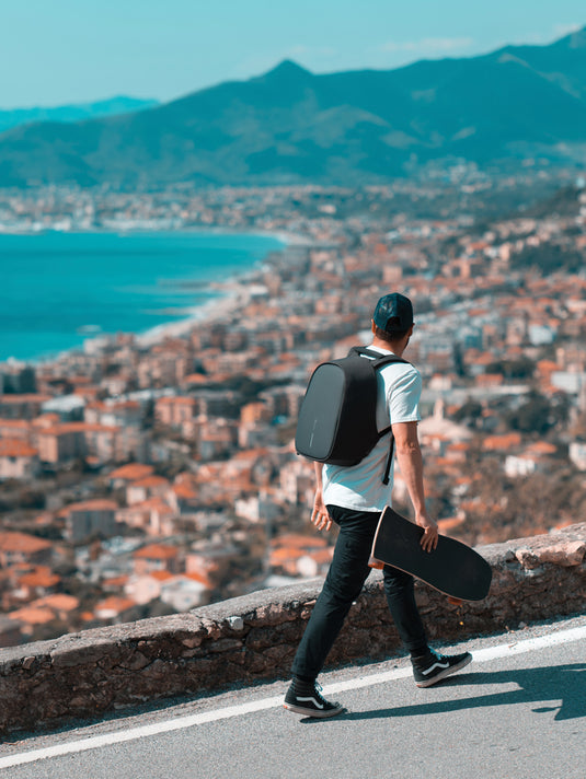 Bobby Hero Small, Anti-theft backpack - Custom Wood Designs