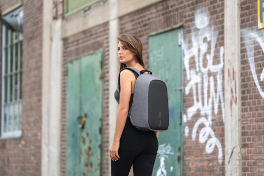 Bobby Hero Small, Anti-theft backpack - Custom Wood Designs