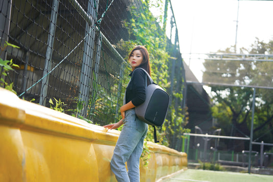 Bobby Hero Small, Anti-theft backpack - Custom Wood Designs