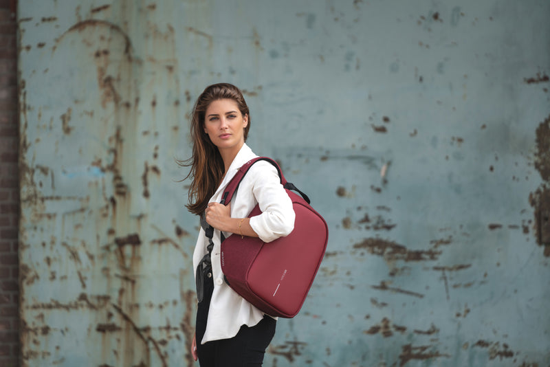 Load image into Gallery viewer, Bobby Hero Small, Anti-theft backpack - Custom Wood Designs
