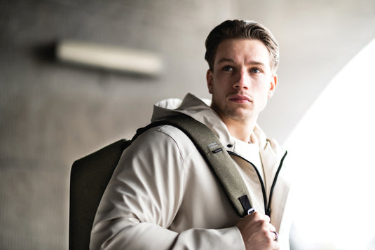 Bobby Hero Small, Anti-theft backpack - Custom Wood Designs