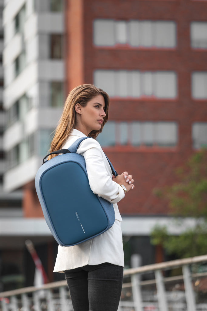 Load image into Gallery viewer, Bobby Hero Small, Anti-theft backpack - Custom Wood Designs
