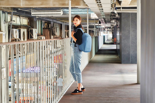 Bobby Hero Small, Anti-theft backpack - Custom Wood Designs