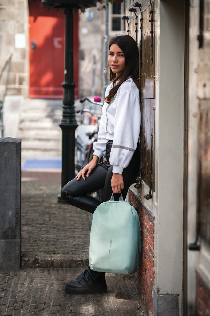 Load image into Gallery viewer, Bobby Soft, anti-theft backpack - Custom Wood Designs
