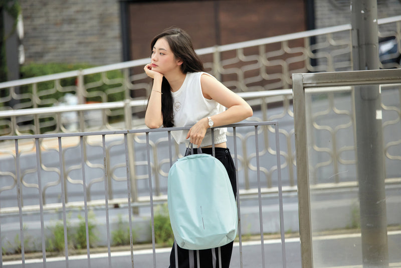 Load image into Gallery viewer, Bobby Soft, anti-theft backpack - Custom Wood Designs
