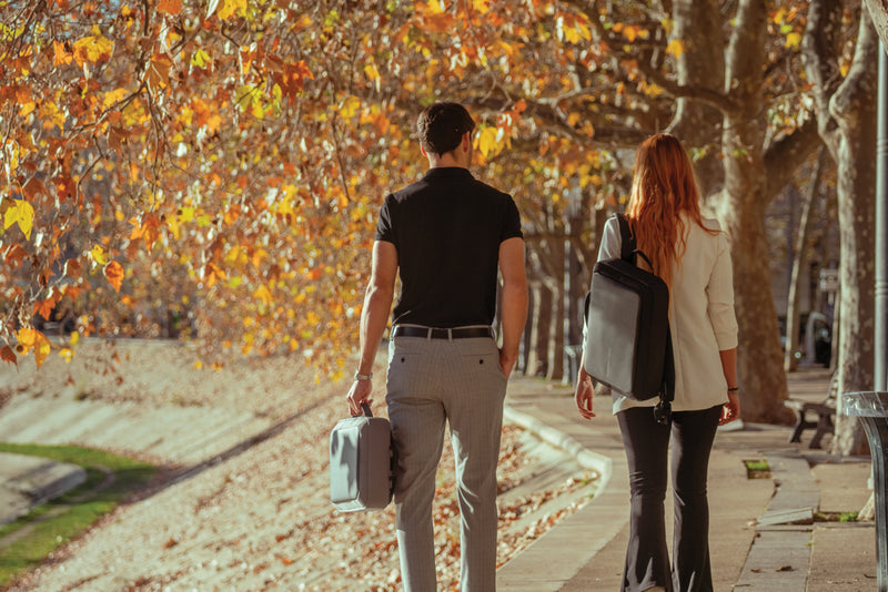 Load image into Gallery viewer, Bobby Bizz 2.0 anti-theft backpack &amp; briefcase - Custom Wood Designs
