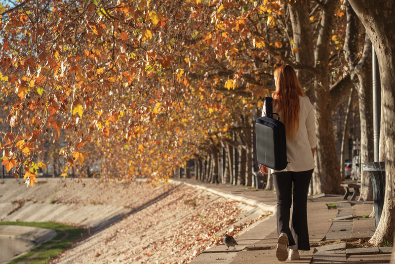 Load image into Gallery viewer, Bobby Bizz 2.0 anti-theft backpack &amp; briefcase - Custom Wood Designs
