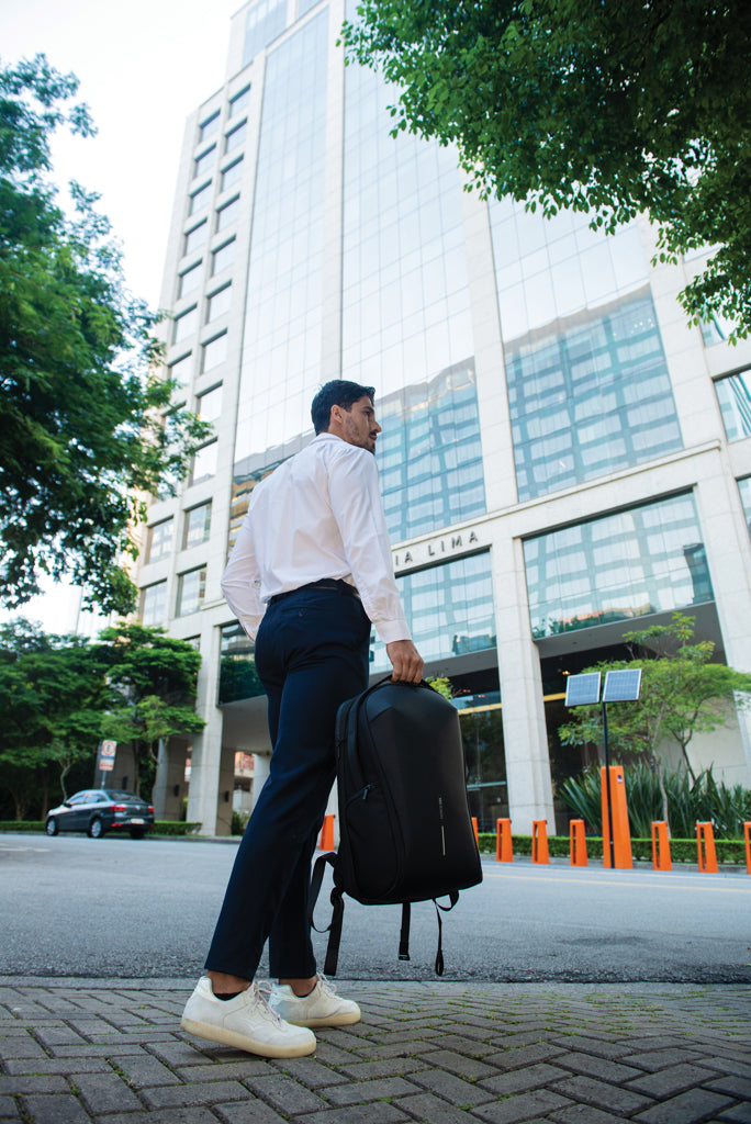 Load image into Gallery viewer, Bizz Backpack - Custom Wood Designs
