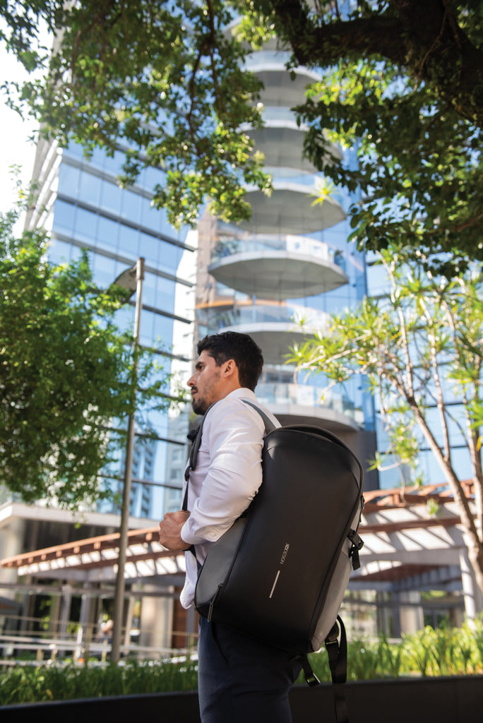 Load image into Gallery viewer, Bizz Backpack - Custom Wood Designs
