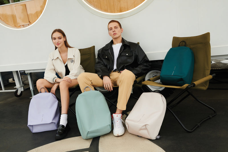 Load image into Gallery viewer, Bobby Soft, anti-theft backpack - Custom Wood Designs
