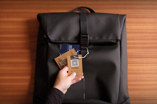 Urban Water Resistant Flap-top Backpack - Custom Wood Designs