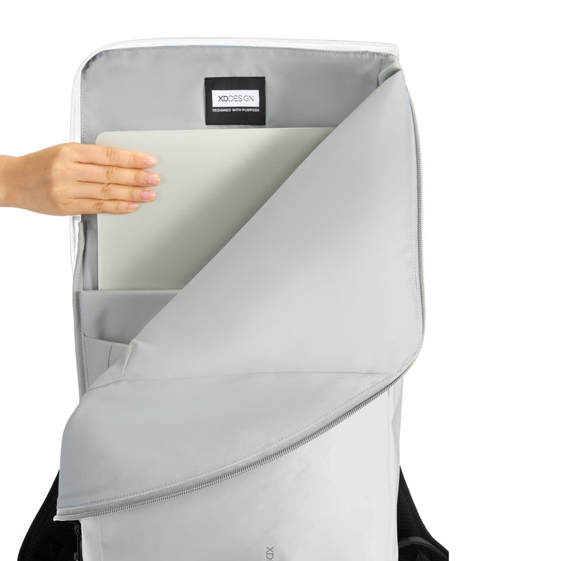 Load image into Gallery viewer, Urban Water Resistant Flap-top Backpack - Custom Wood Designs
