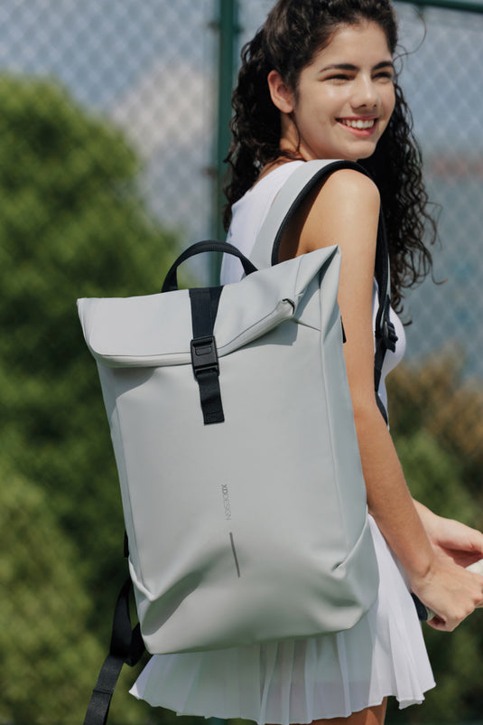 Urban Water Resistant Flap-top Backpack - Custom Wood Designs