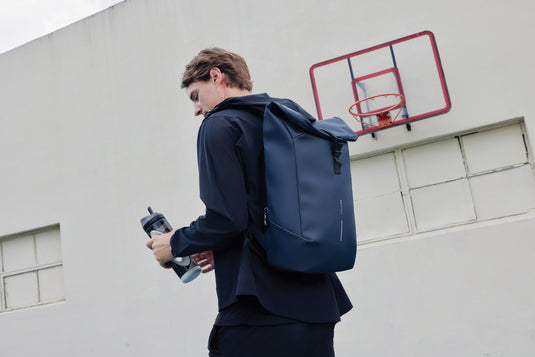 Urban Water Resistant Flap-top Backpack - Custom Wood Designs