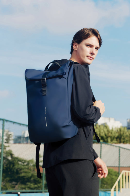 Urban Water Resistant Flap-top Backpack - Custom Wood Designs