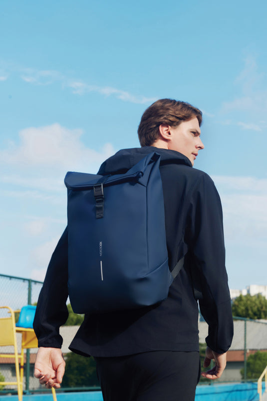 Urban Water Resistant Flap-top Backpack - Custom Wood Designs