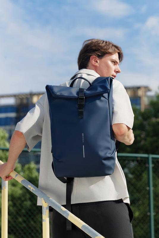 Urban Water Resistant Flap-top Backpack - Custom Wood Designs