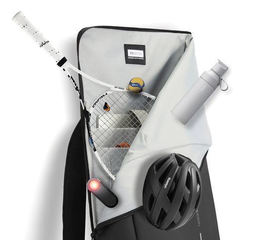 Urban Water Resistant Anti-theft Backpack - Custom Wood Designs