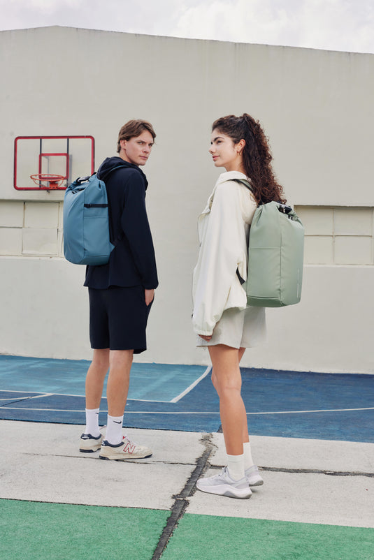 Urban Water Resistant Anti-theft Backpack - Custom Wood Designs