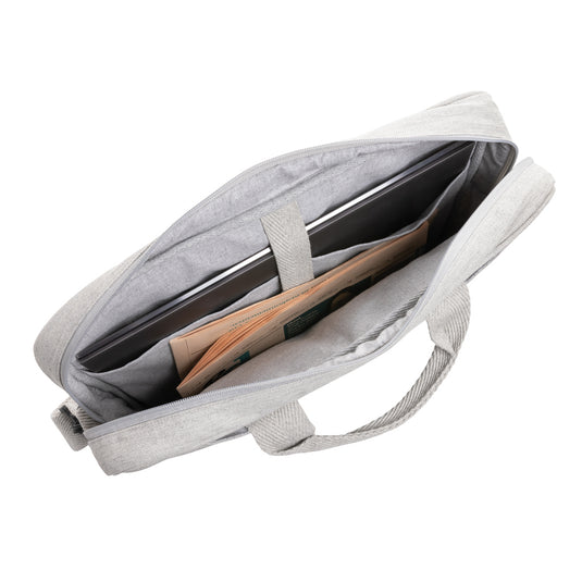 Cotton 15.4 inch laptop bag - Custom Wood Designs