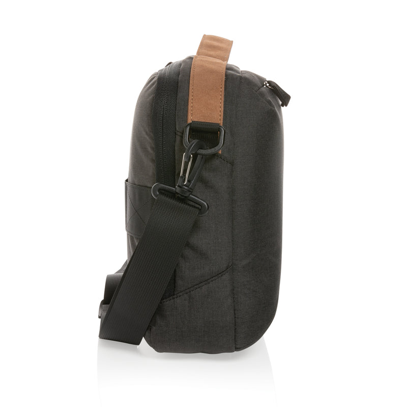 Load image into Gallery viewer, Impact AWARE™ 300D two tone deluxe 15.6&quot; laptop bag - Custom Wood Designs
