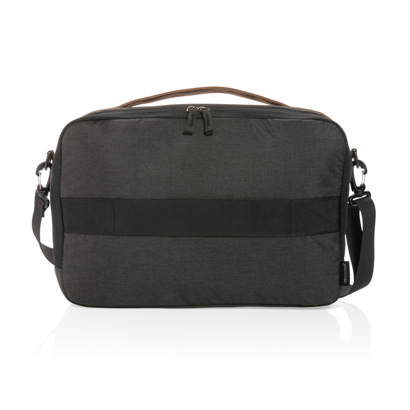 Load image into Gallery viewer, Impact AWARE™ 300D two tone deluxe 15.6&quot; laptop bag - Custom Wood Designs
