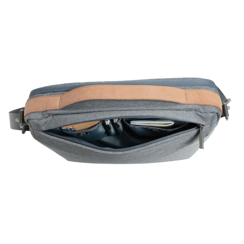 Load image into Gallery viewer, Impact AWARE™ 300D two tone deluxe 15.6&quot; laptop bag - Custom Wood Designs
