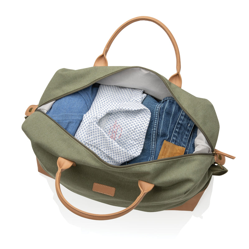 Load image into Gallery viewer, Impact AWARE™ 16 oz. rcanvas large weekend bag - Custom Wood Designs
